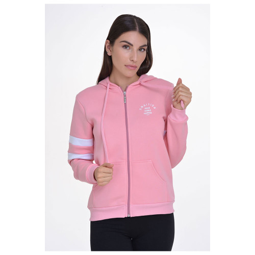 Target Γυναικεία ζακέτα Hoodie Fleece "Ambition"